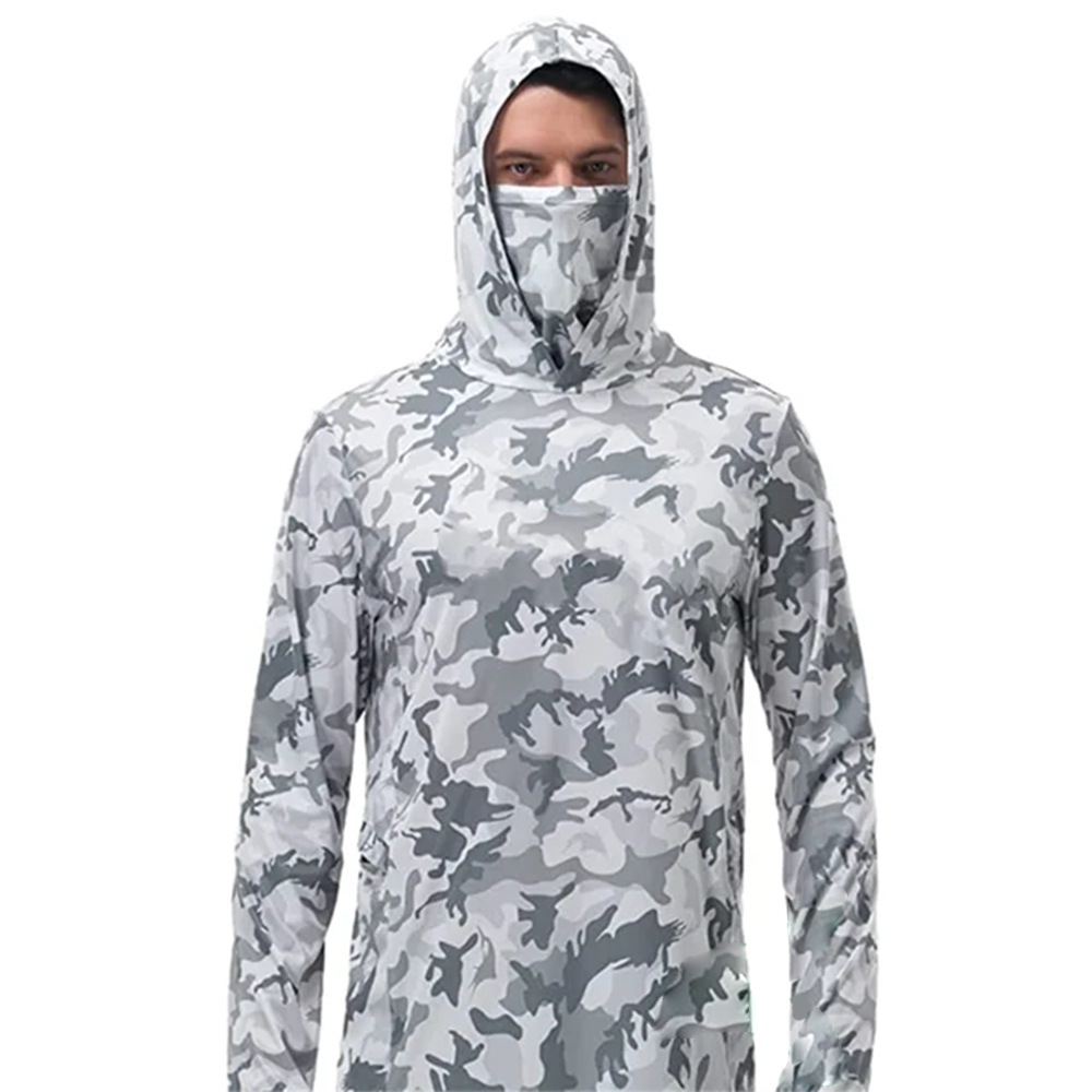 Men'S Fashion For Summer - Summer Fishing Hoodies Men Jersey camouflage
