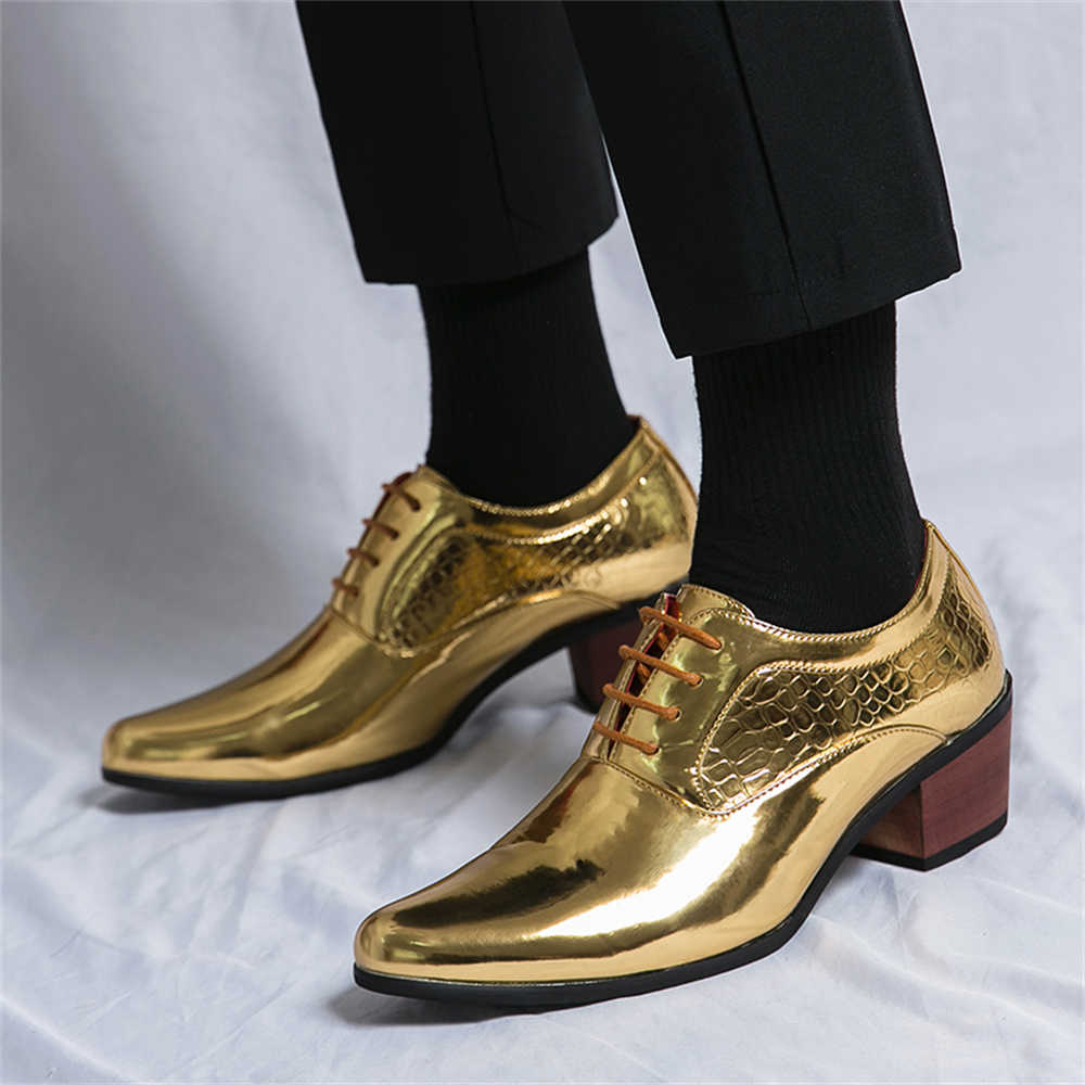 Mens Fashion Dress - Dress Sneakers Heels Mens Brown Dress