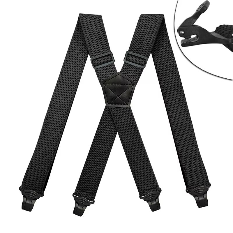 Suspenders Clip Men - Heavy Duty Suspenders for Men Work