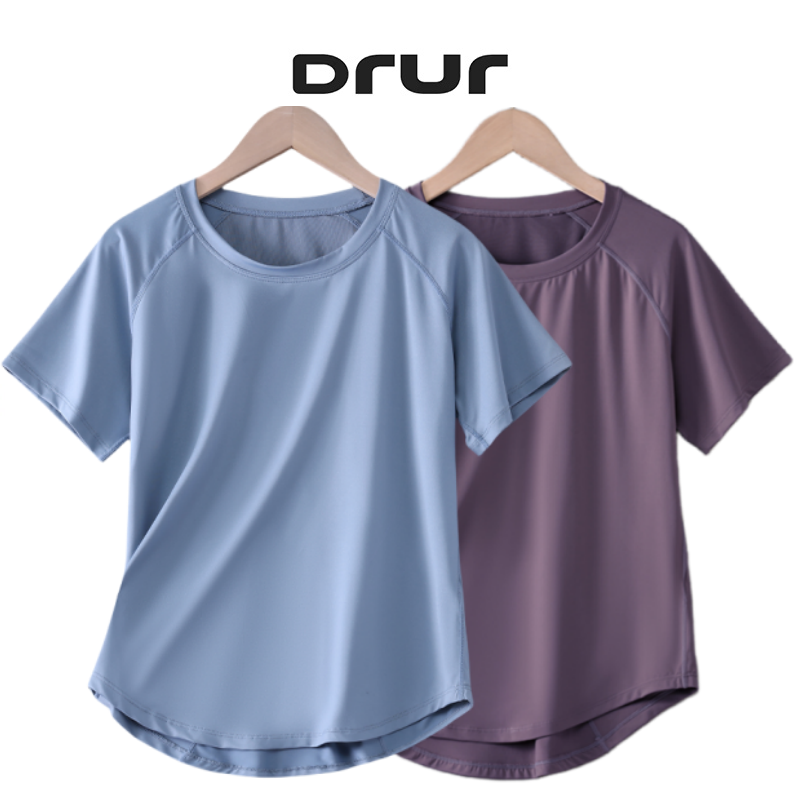DRUR Women Sports T-shirt Shor - огляд і ціна Compression Shirt Workout