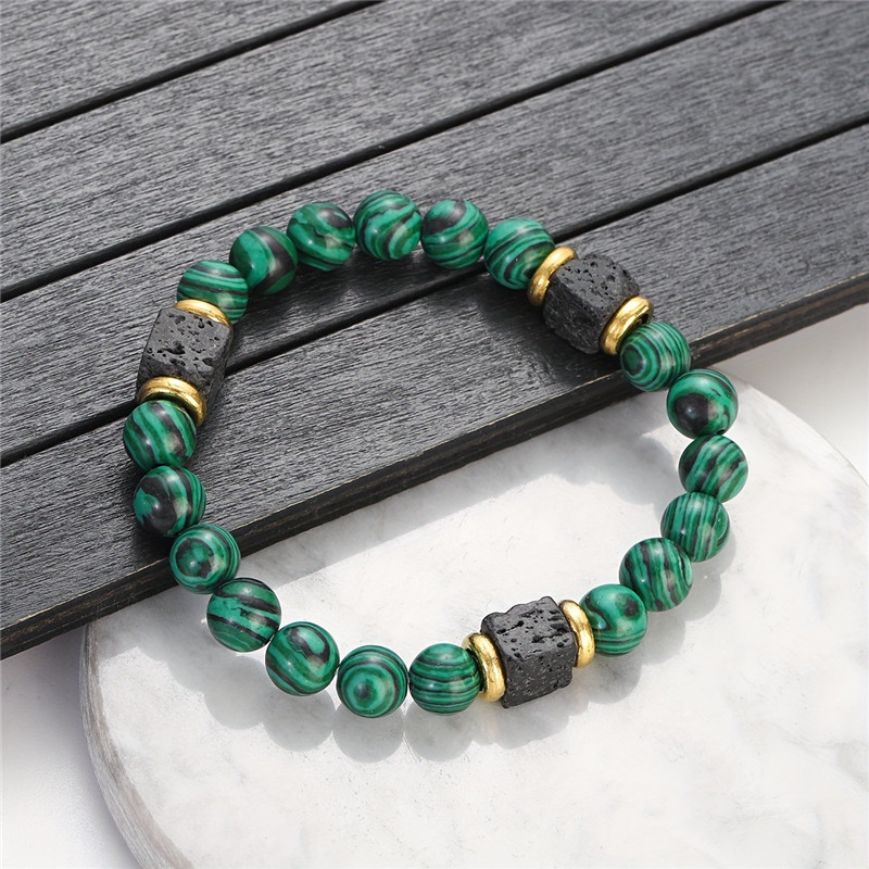 1pc New Malachite Bracelets Me - огляд і ціна Mens Fashion Help