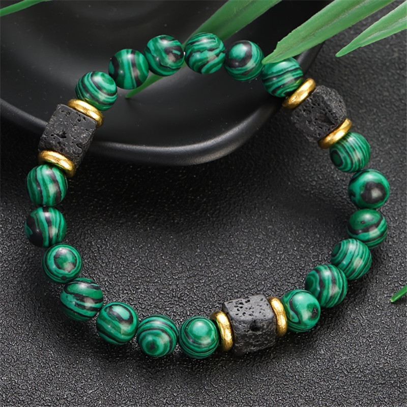 1pc New Malachite Bracelets Me - огляд і ціна Mens Fashion Help