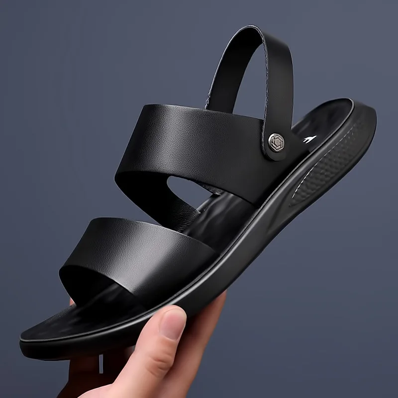 Men's Genuine Leather Sandals  - огляд і ціна Men'S Fashion Houses