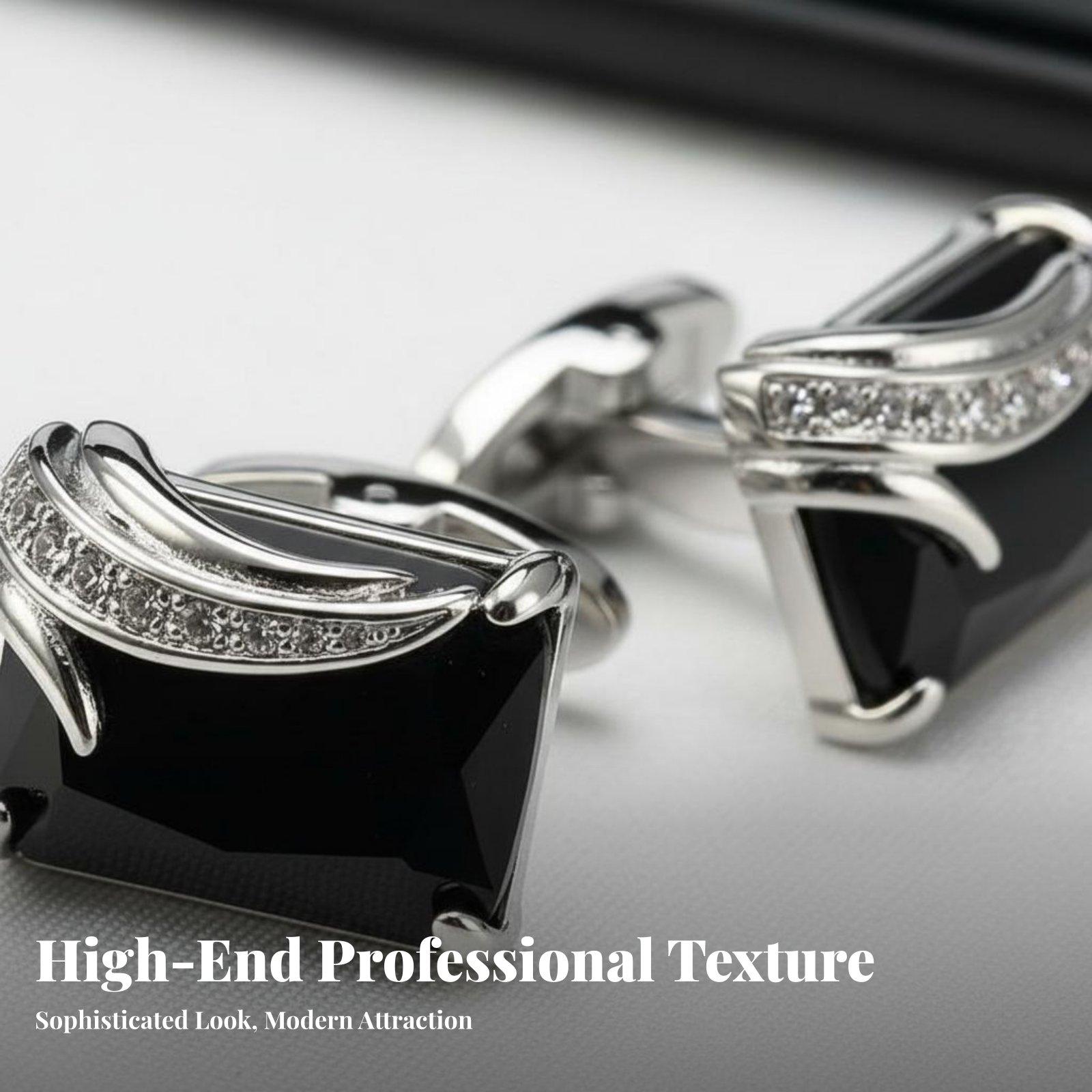 Fashion Crystal Men Cufflinks  - огляд і ціна Mens Fashion Dress