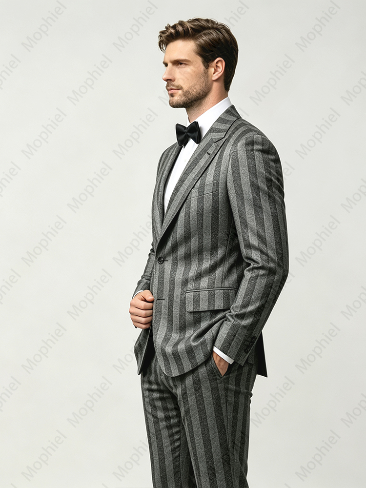 Black and Gray Men's Suits Not - огляд і ціна Slim Fit Blazer Men