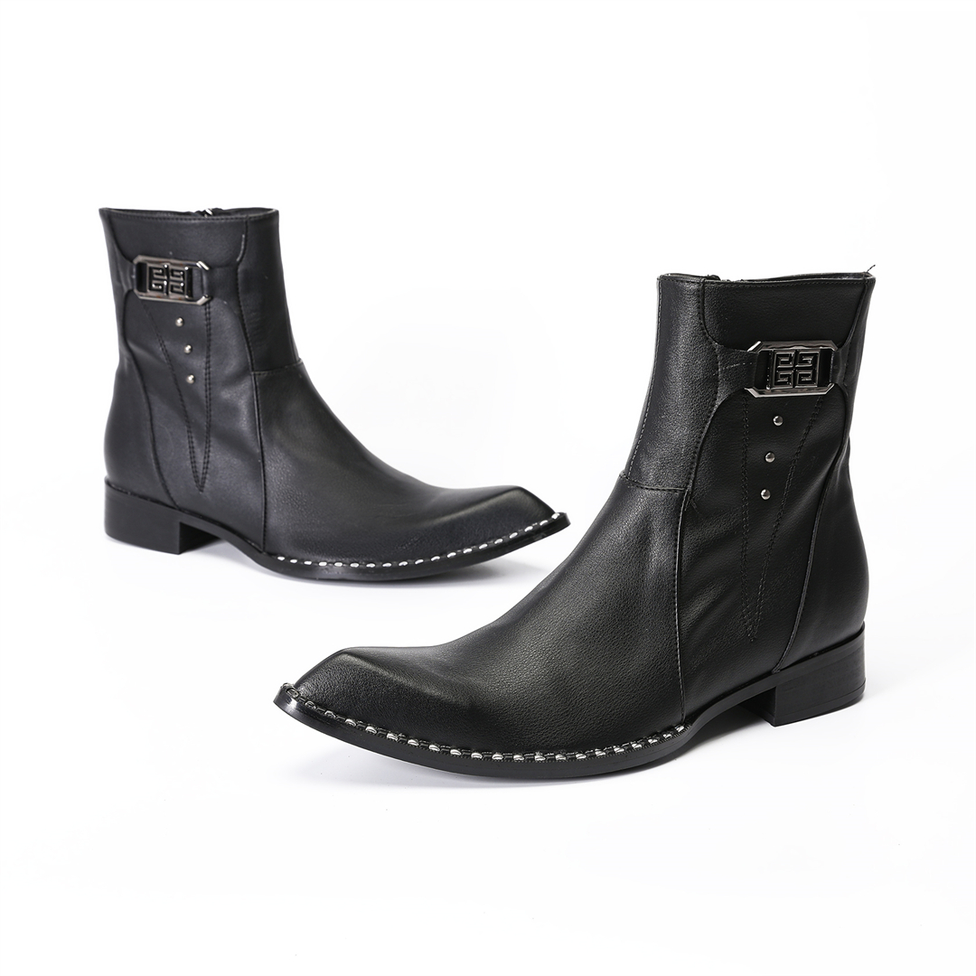 fashion black pointed toe men  - огляд і ціна Mens Fashion Dress