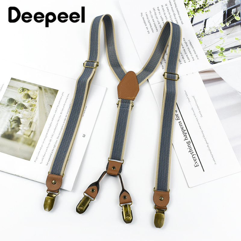 1Pc Deepeel 2/2.5*120cm Retro  - огляд і ціна Suspenders Clip Men