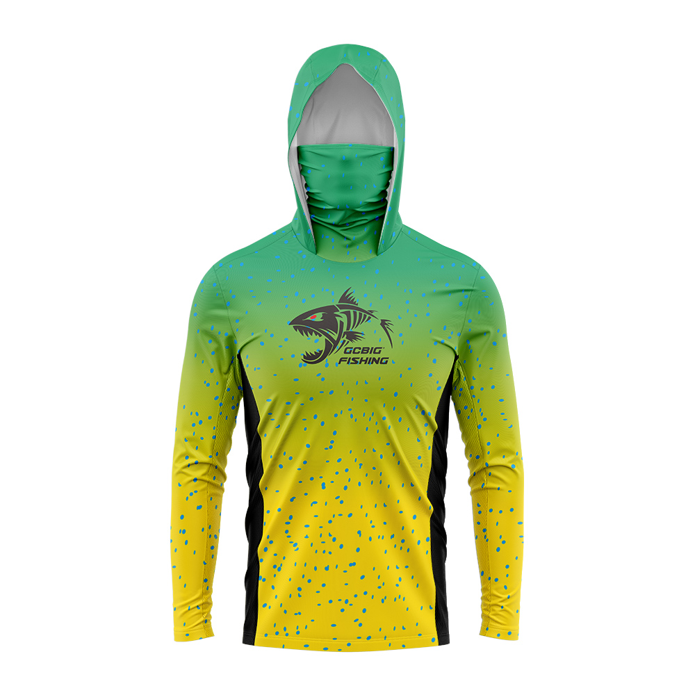 UPF50+ Hooded Fishing Shirt Bu - огляд і ціна Men'S Fashion For Summer