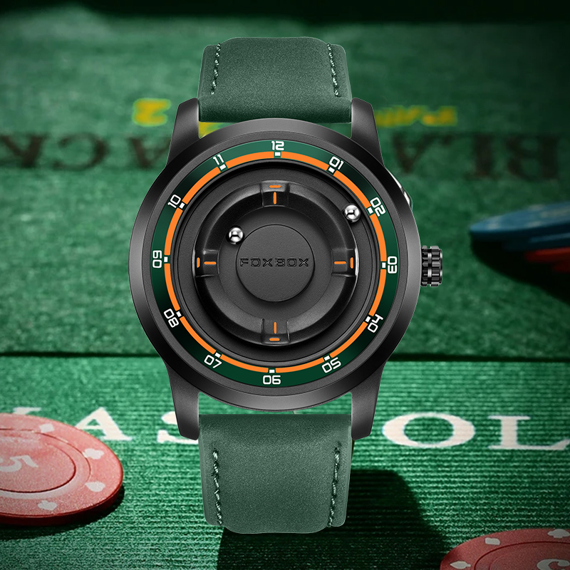 FOXBOX Unique Dial Quartz Man  - огляд і ціна Men'S Fashion Box