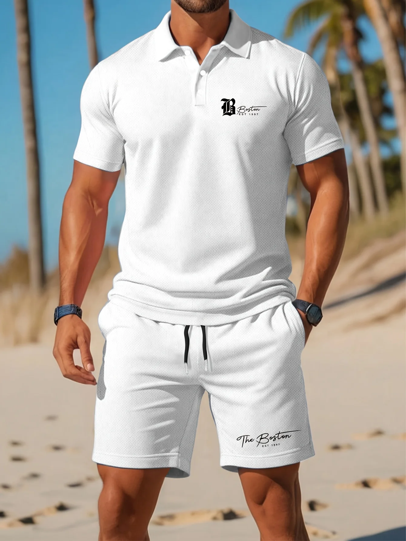 Summer New Men's Polo Shirt Se - огляд і ціна Men'S Fashion Designer