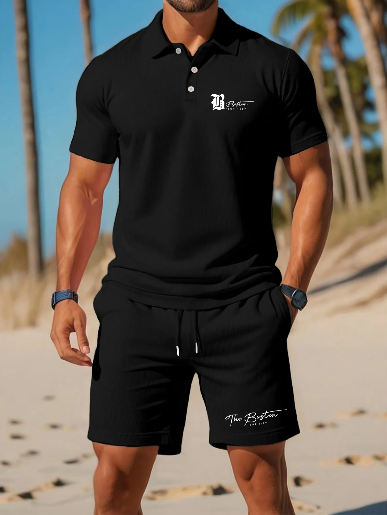 Summer New Men's Polo Shirt Se - огляд і ціна Men'S Fashion Designer