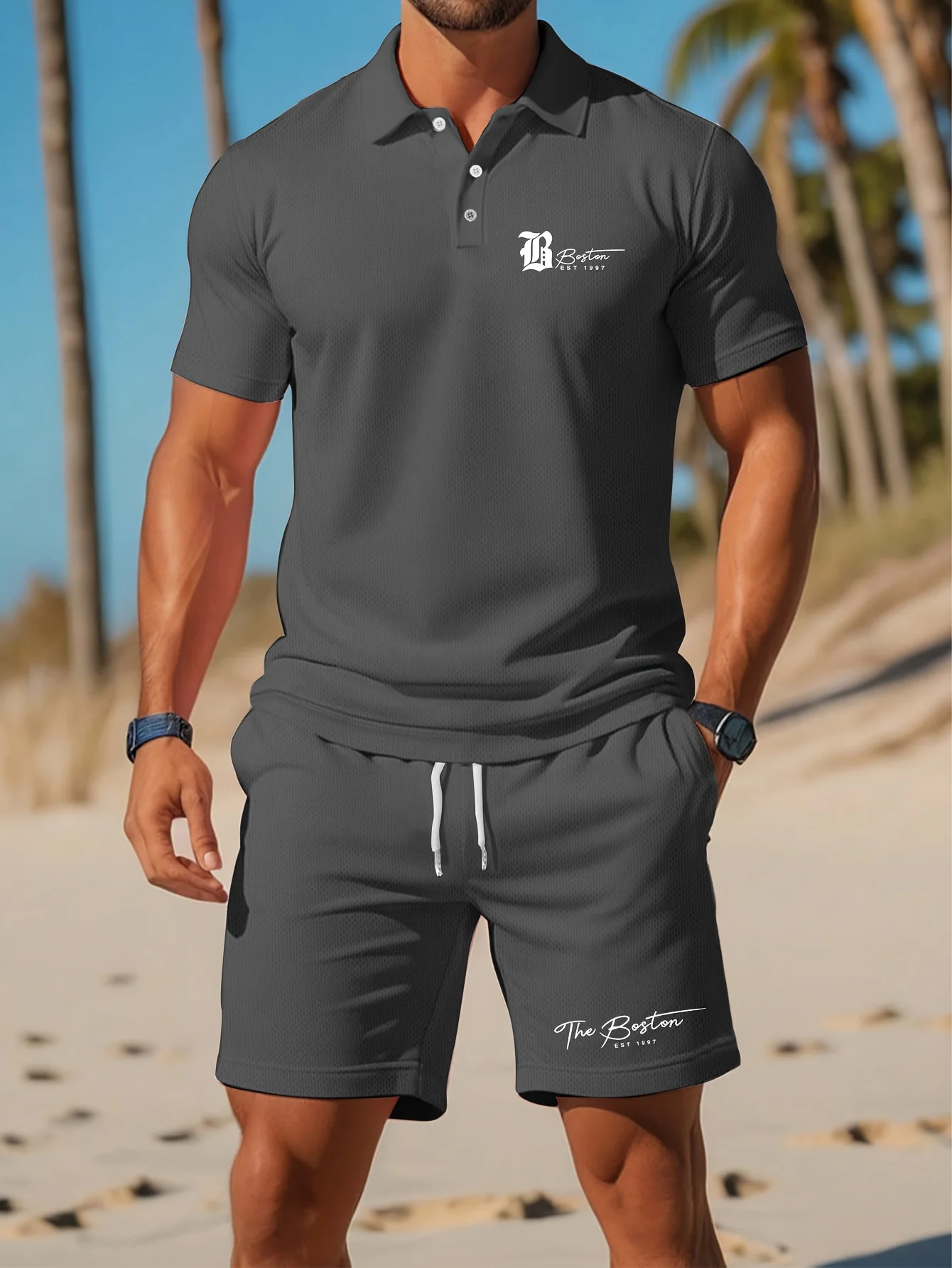 Summer New Men's Polo Shirt Se - огляд і ціна Men'S Fashion Designer