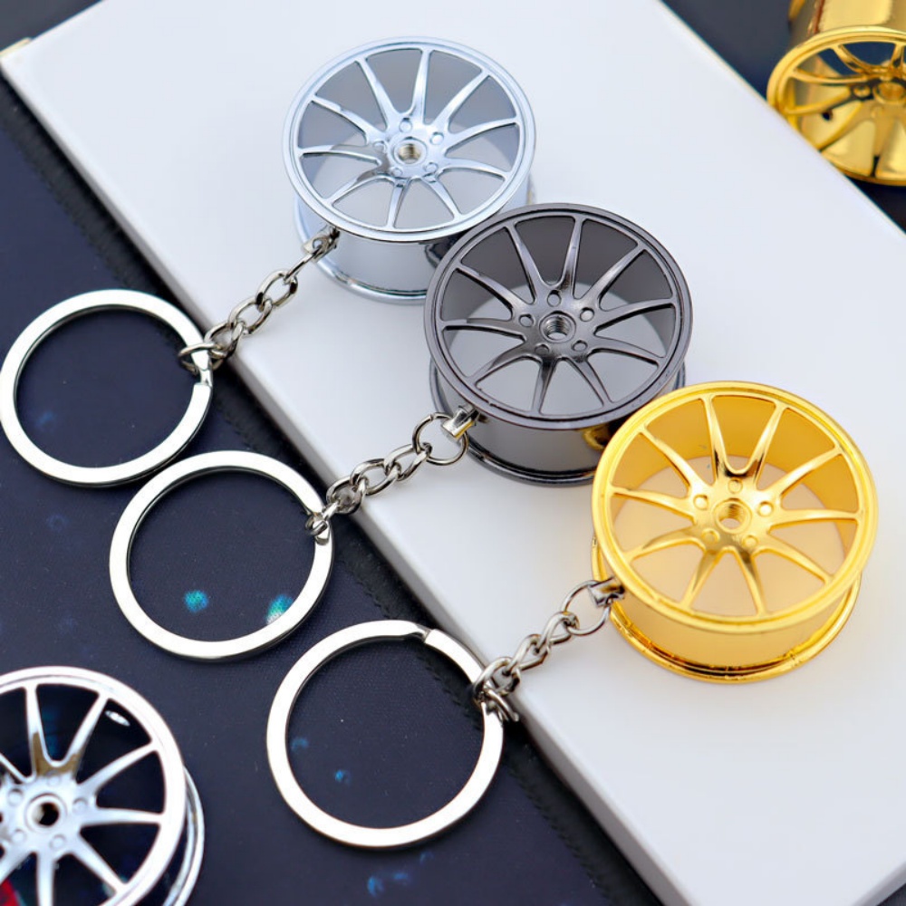 Creative Wheel Hub Keychain Me - огляд і ціна Men'S Fashion Hub