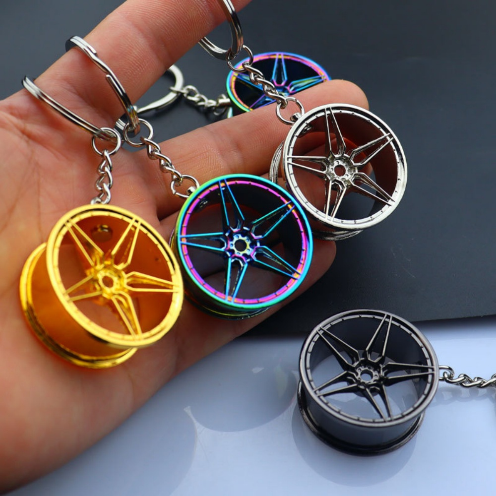 Creative Wheel Hub Keychain Me - огляд і ціна Men'S Fashion Hub