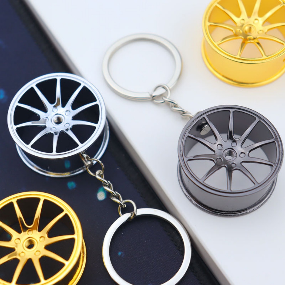 Creative Wheel Hub Keychain Me - огляд і ціна Men'S Fashion Hub