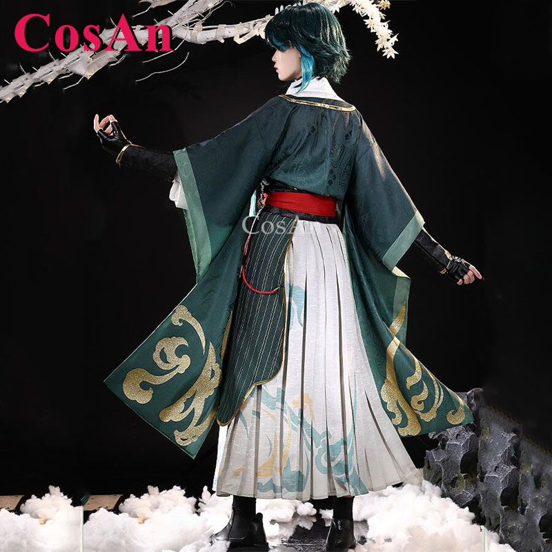 CosAn Game Genshin Impact Xiao - огляд і ціна Mens Fashion Dress