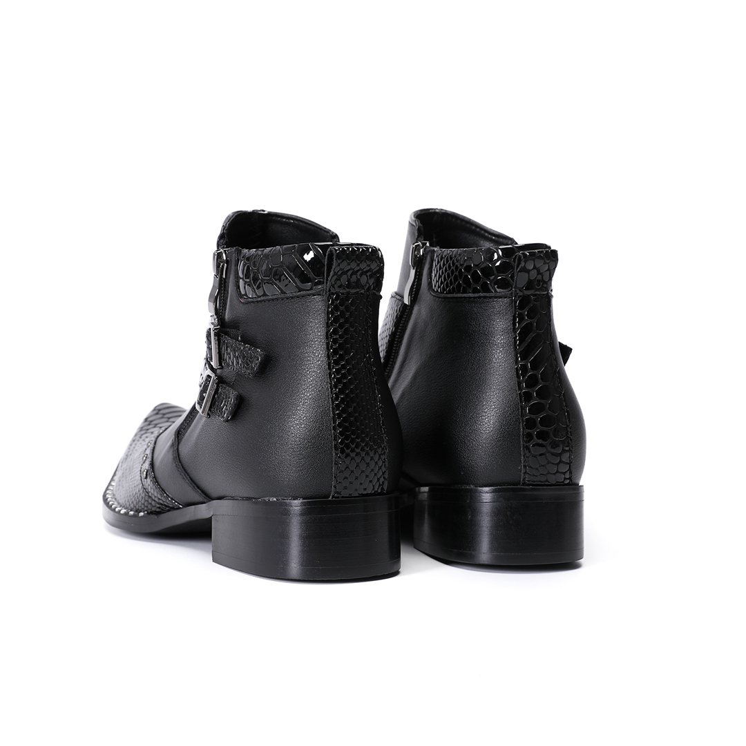 fashion rivets pointed toe men - огляд і ціна Mens Fashion Dress