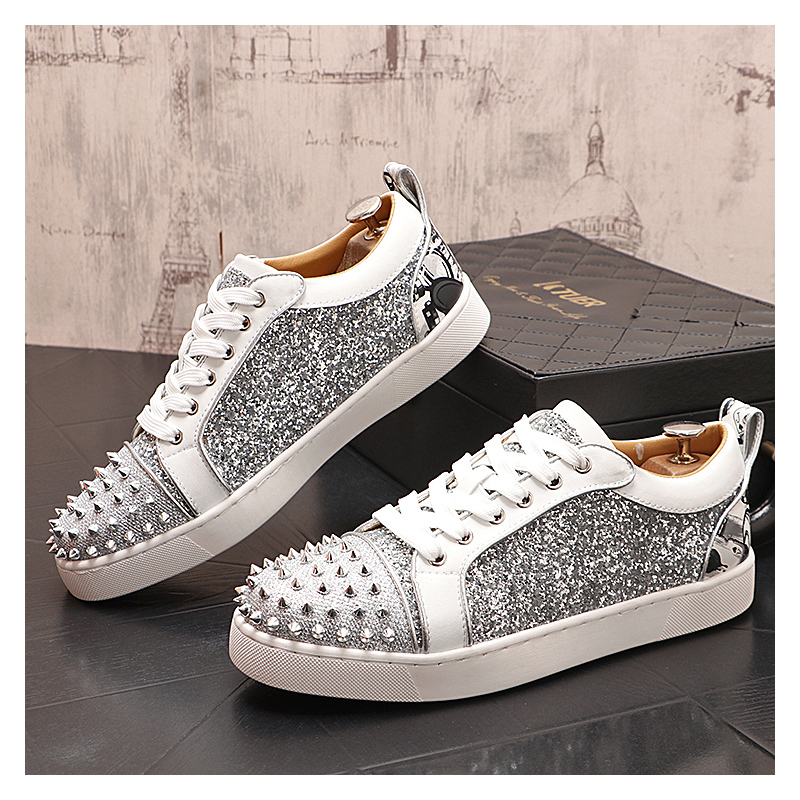 mens luxury fashion silver riv - огляд і ціна Mens Fashion Dress