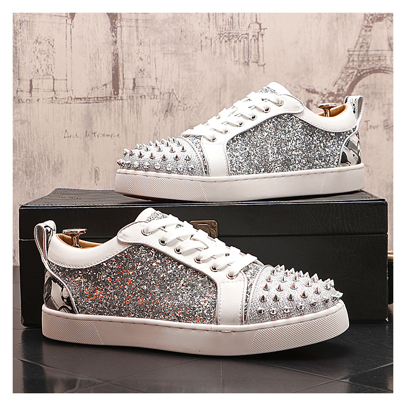 mens luxury fashion silver riv - огляд і ціна Mens Fashion Dress