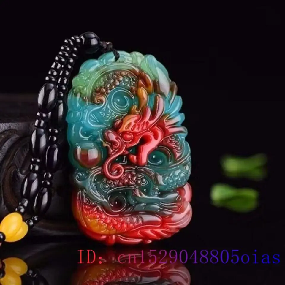 Real Jade Dragon Pendant Neckl - огляд і ціна Men'S Fashion Designer