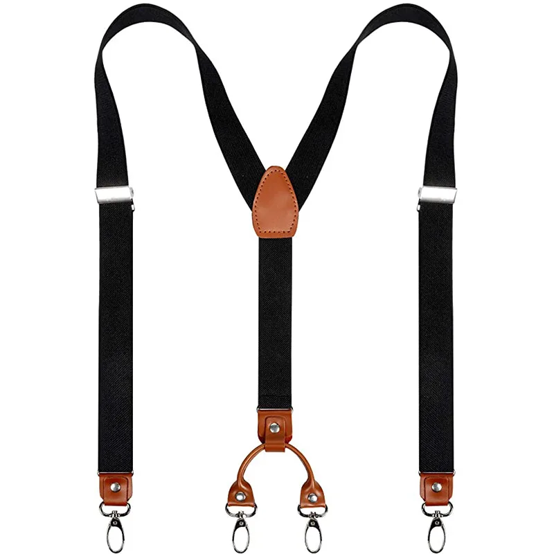 2.5cm 4 Clips Suspenders Clips - огляд і ціна Suspenders Clip Men
