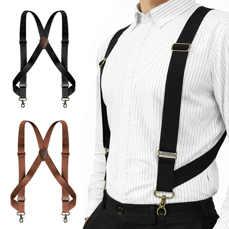 1Pc 3.5cm Adult Men's Suspende - огляд і ціна Suspenders Clip Men