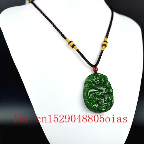 Natural Green Chinese Jade Dra - огляд і ціна Men'S Fashion Accessories
