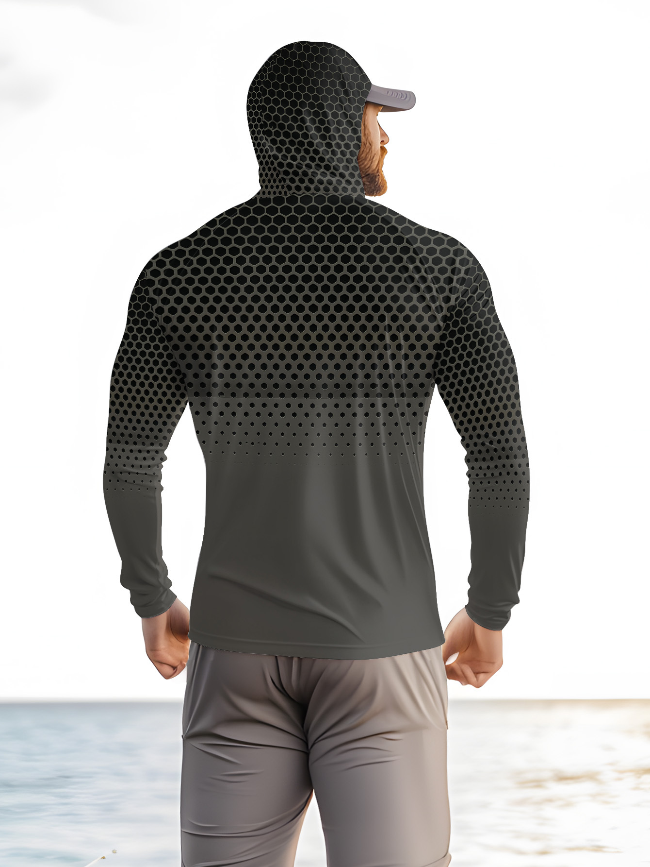 Men Summer UPF50+ Fishing Hood - огляд і ціна Men'S Fashion For Summer