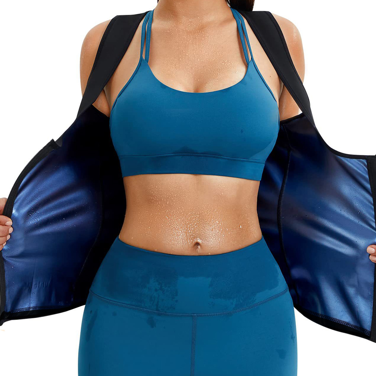 1PCS Women’s Sweat Vest for We - огляд і ціна Compression Shirt Workout