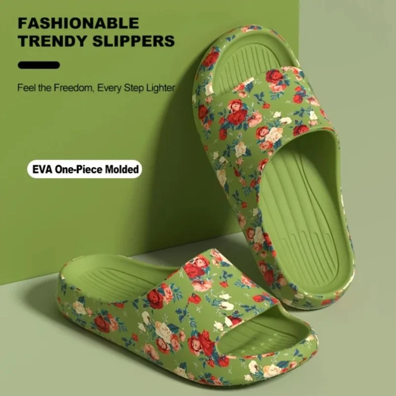 House Cloud Slippers Men Flora - огляд і ціна Men'S Fashion Houses