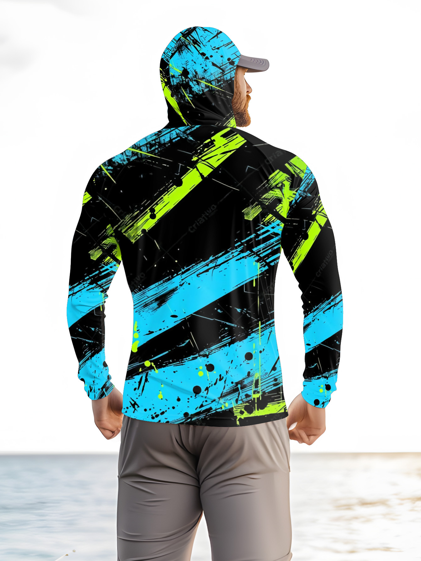 Fishing Hoodie Men Long Sleeve - огляд і ціна Men'S Fashion For Summer