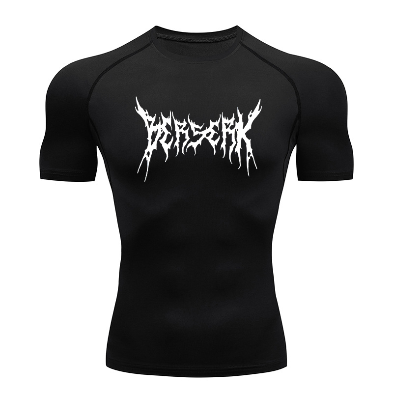 Gym Workout Rash Guard for Men - огляд і ціна Compression Shirt Workout