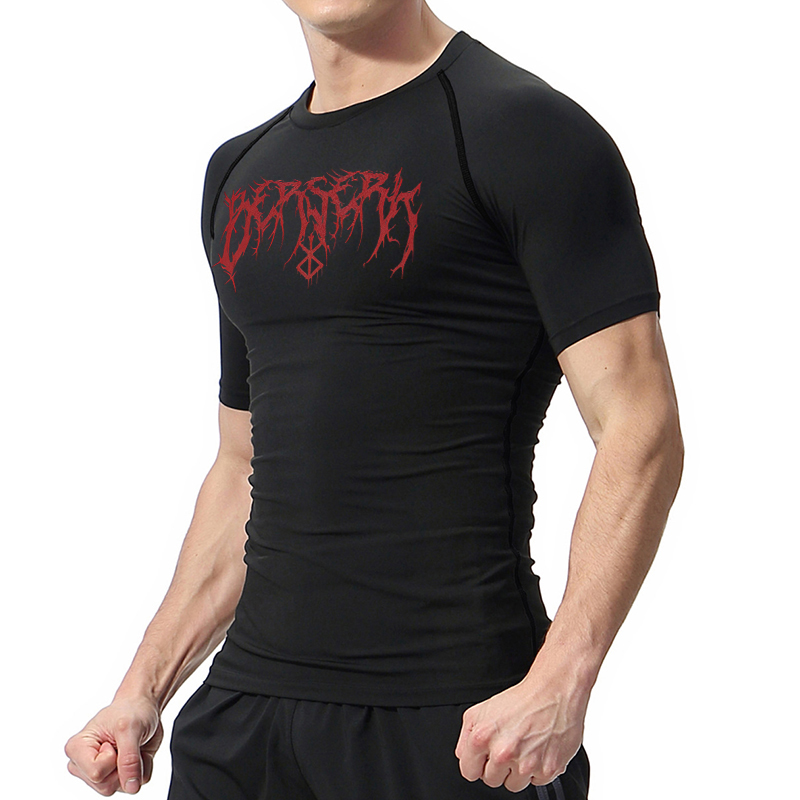 Gym Workout Rash Guard for Men - огляд і ціна Compression Shirt Workout