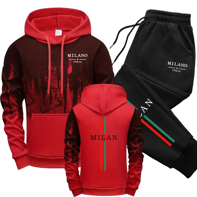 Autumn Winter Tracksuit Italy  - огляд і ціна Men'S Fashion For 2026