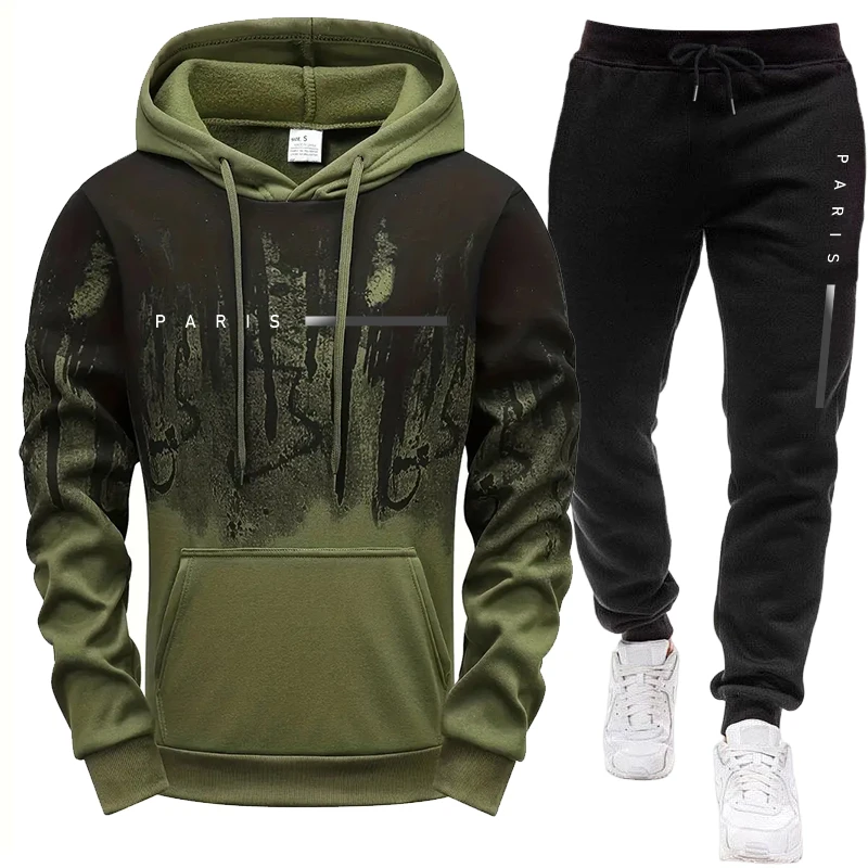 Men's Set/Hoodie/Pants Paris N - огляд і ціна Men'S Fashion Designer