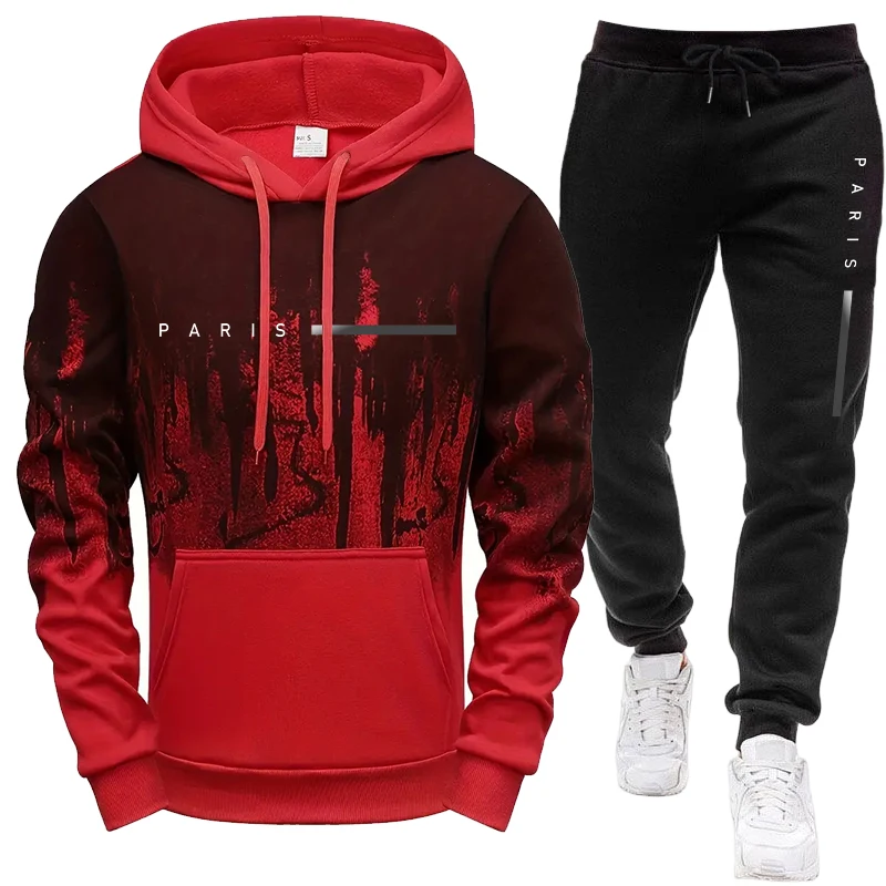 Men's Set/Hoodie/Pants Paris N - огляд і ціна Men'S Fashion Designer