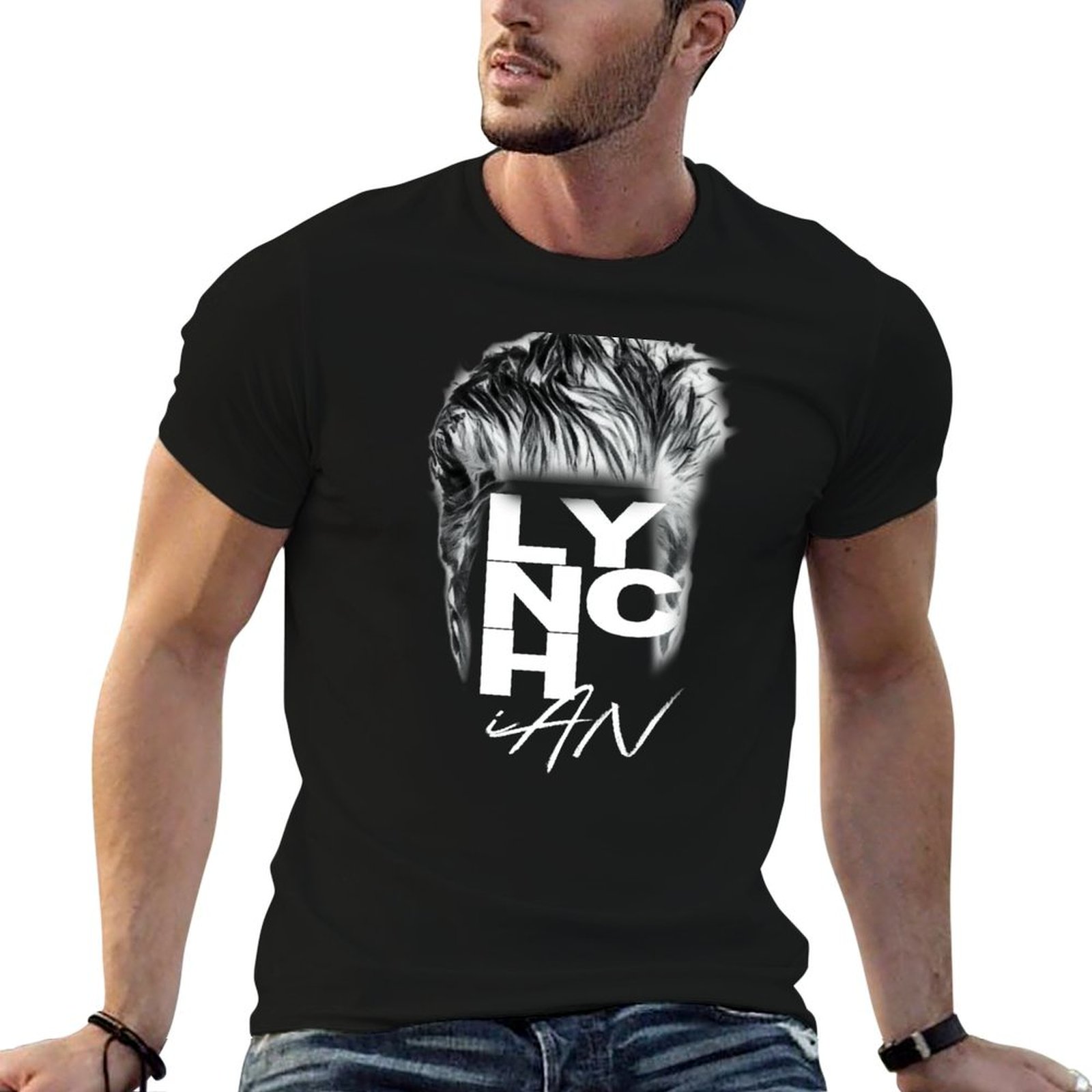 Lynch Haircut - Black T-Shirt  - огляд і ціна Men'S Fashion Haircuts