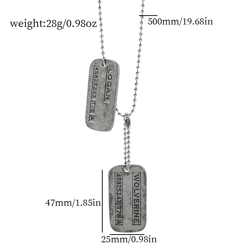 X-Men Wolverine Military Card  - огляд і ціна Men'S Fashion Accessories