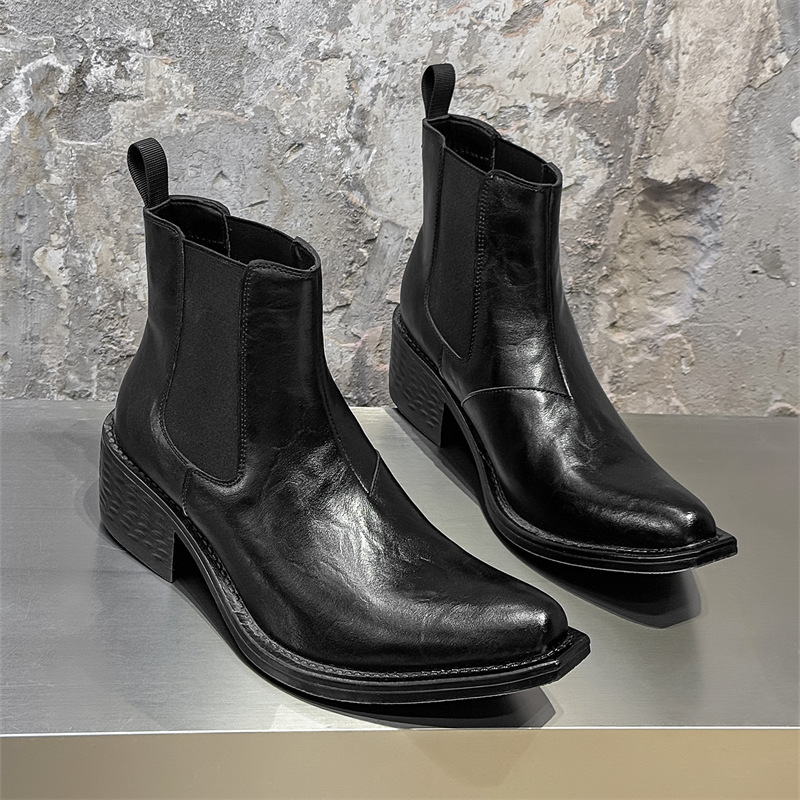 big size mens fashion hip hop  - огляд і ціна Chelsea Boots Men