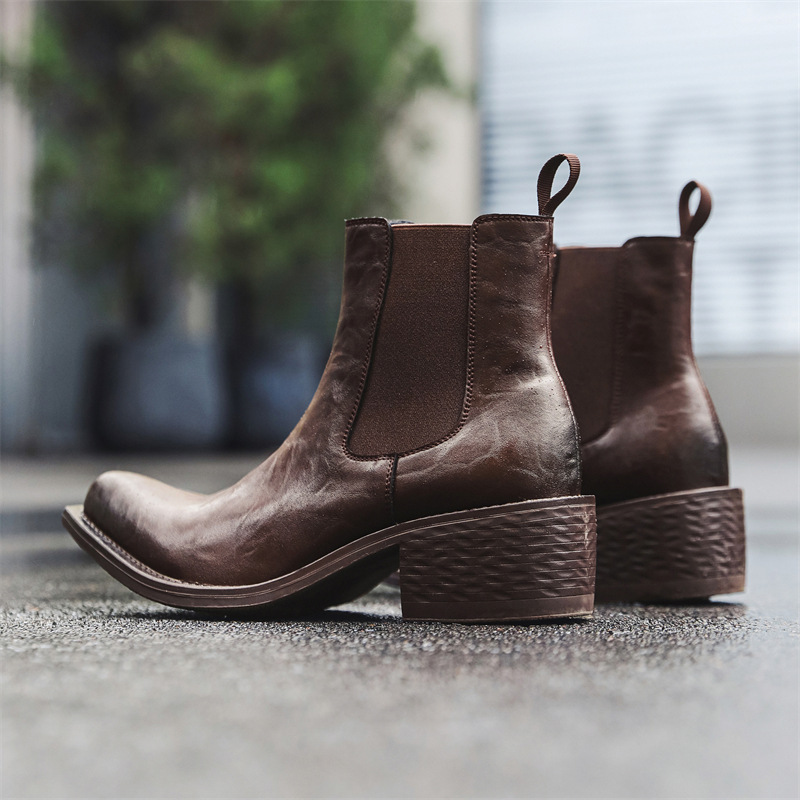 big size mens fashion hip hop  - огляд і ціна Chelsea Boots Men