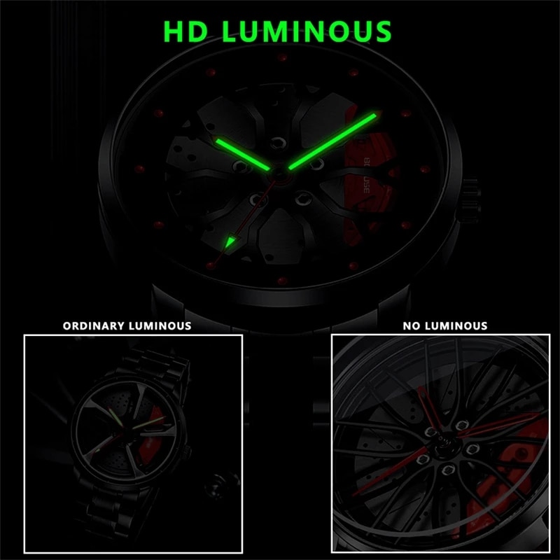Fashion Mens Car Wheel Watches - огляд і ціна Men'S Fashion Hub