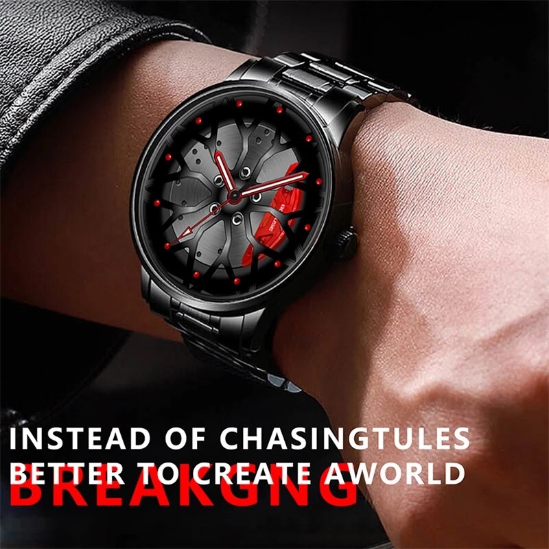 Fashion Mens Car Wheel Watches - огляд і ціна Men'S Fashion Hub