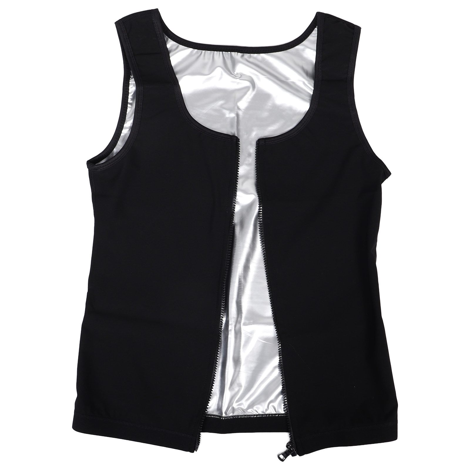 Men Compression Sweat Vest Zip - огляд і ціна Compression Shirt Workout