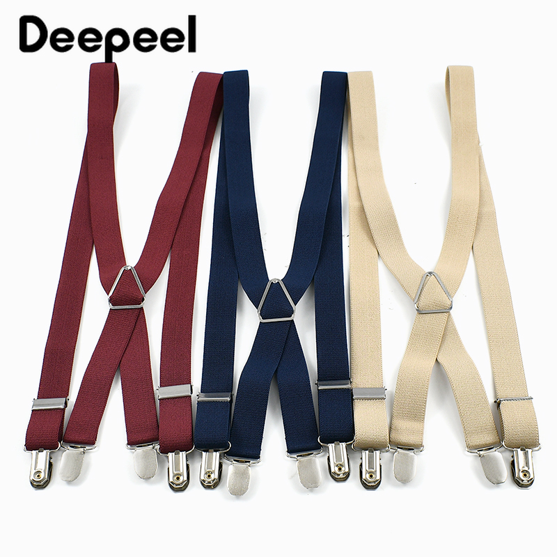 Deepeel 2.5*100cm Men Suspende - огляд і ціна Suspenders Clip Men