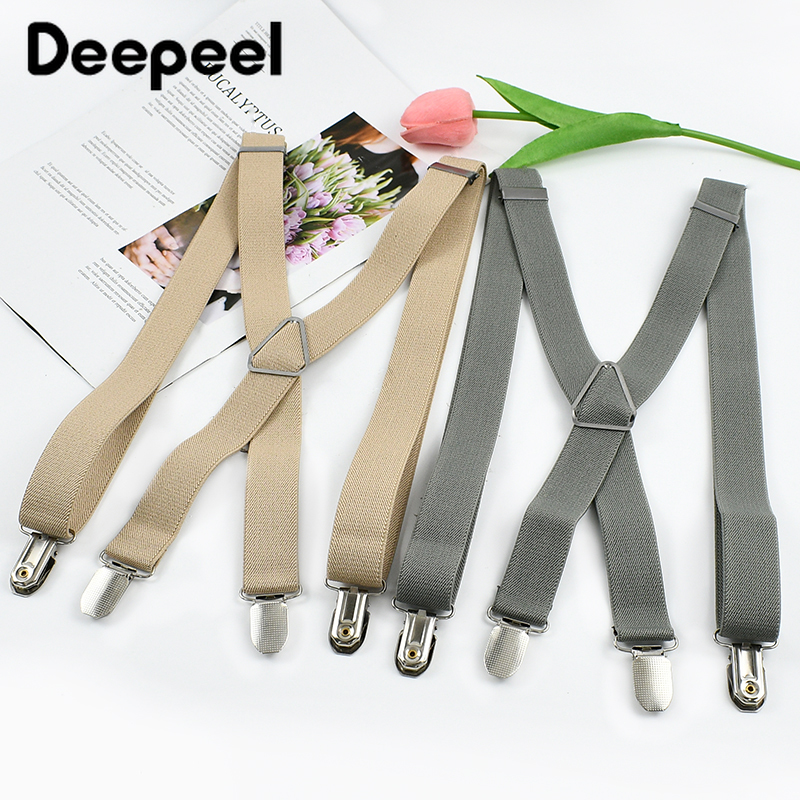 Deepeel 2.5*100cm Men Suspende - огляд і ціна Suspenders Clip Men