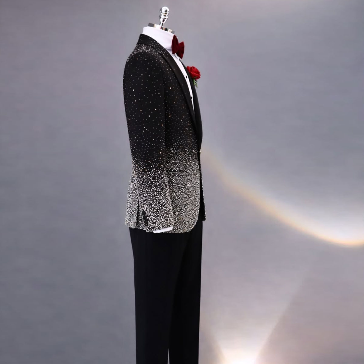 Handsome Rhinestone Diamond Me - огляд і ціна Slim Fit Blazer Men