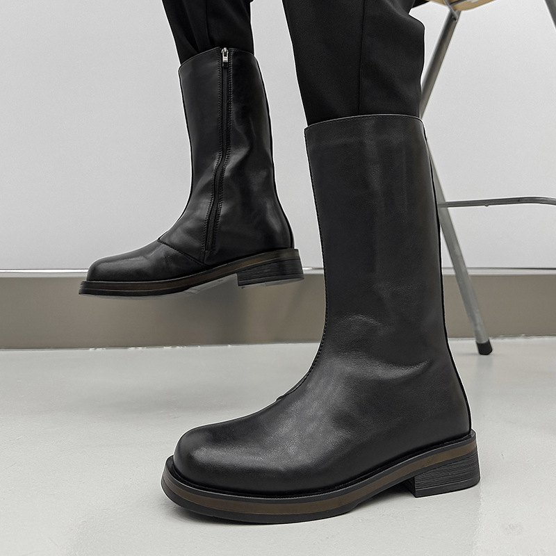 plus size mens fashion stage n - огляд і ціна Chelsea Boots Men